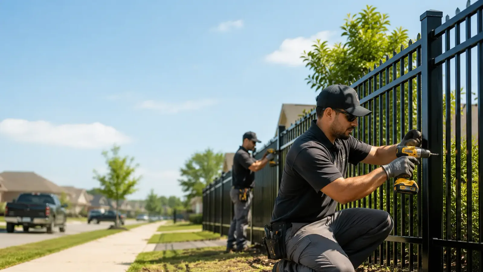 Metal Fence Installation in Whitman, MA